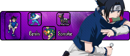 paradoxalteddybear:      PKMN Trainer Naruto wants to battle!      PKMN Trainer Sasuke wants to battle!          PKMN Trainer Sakura wants to battle!