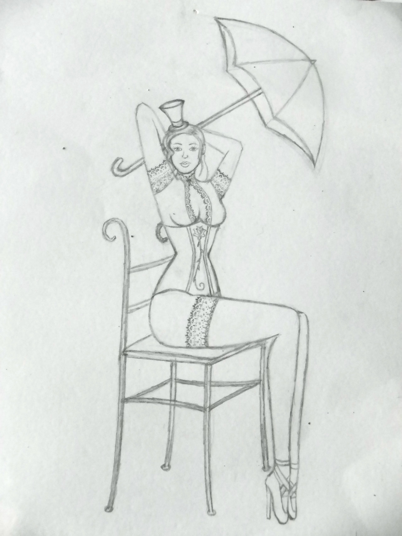 Two older drawings of mine. Their probably both a year or two old.