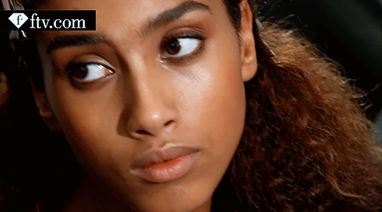 wombat:Imaan Hammam backstage @ Roberto Cavalli S/S 2016