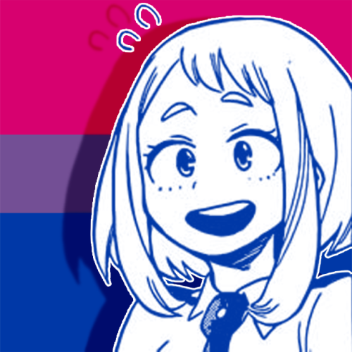 mlm-kiri: Bi Uraraka headers and icons requested by Anon!Free to use, just reblog!Requests are open!