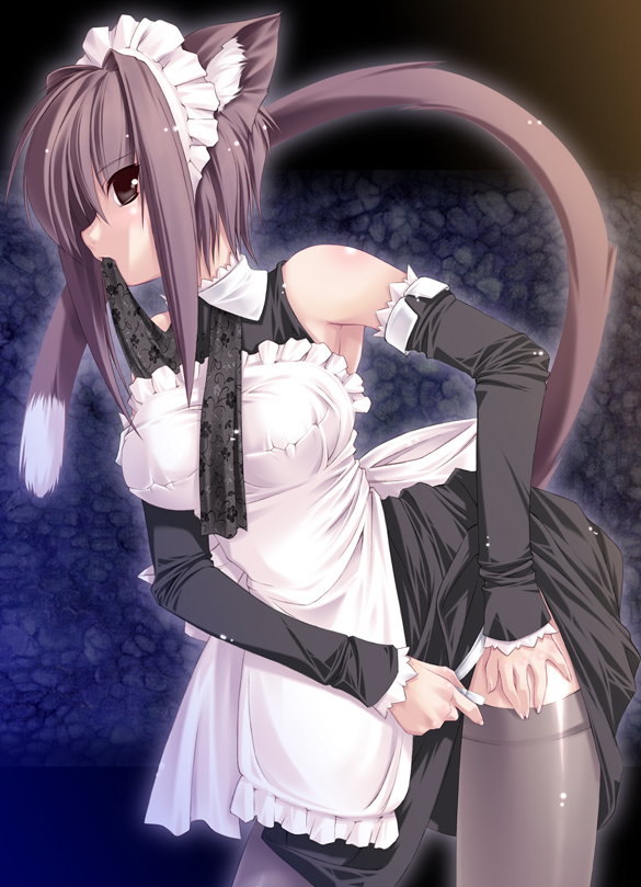 suddenurgeforanime:  Nekomimi maids