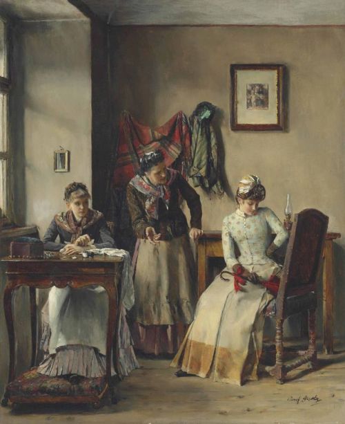 Josef Gisela (1851–1899)The scolding
