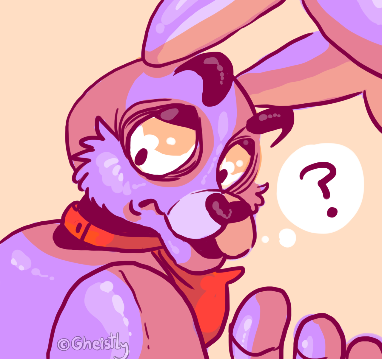 gheistly:  Foxy always loves to tell Bonnie about the lil things that happen between