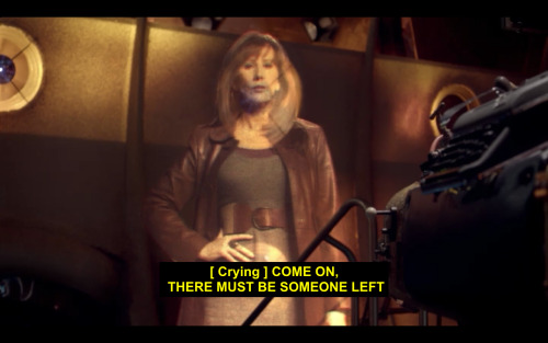 elevenscloud:  the-woman-of-belgravia:  #and then you realize, the Doctor doesn’t think he’s helped anyone he’s come across #you realize he believes the things people say about him that death and destruction follow him wherever he goes #he doesn’t