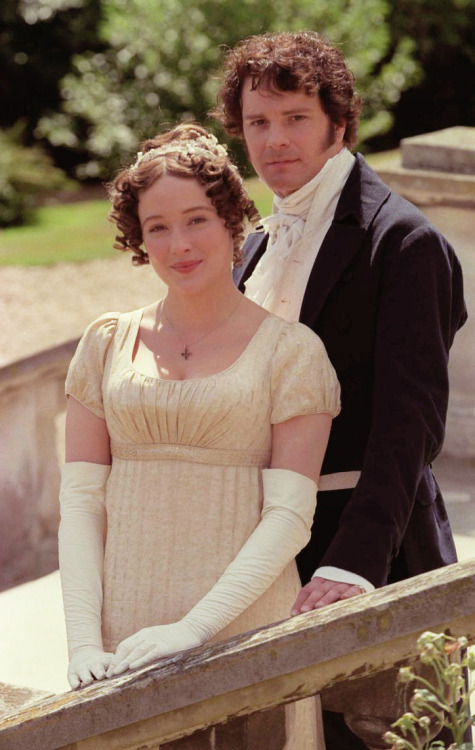 tallian:Jennifer Ehle and Colin Firth in Pride and Prejudice (1995)