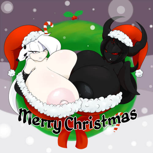 angelthecatgirl: Mekana and Eve wish everyone a Merry Christmas and Happy Holidays this year. c: htt