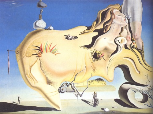 sixalien:  The Great Masturbator Salvador Dali 1929