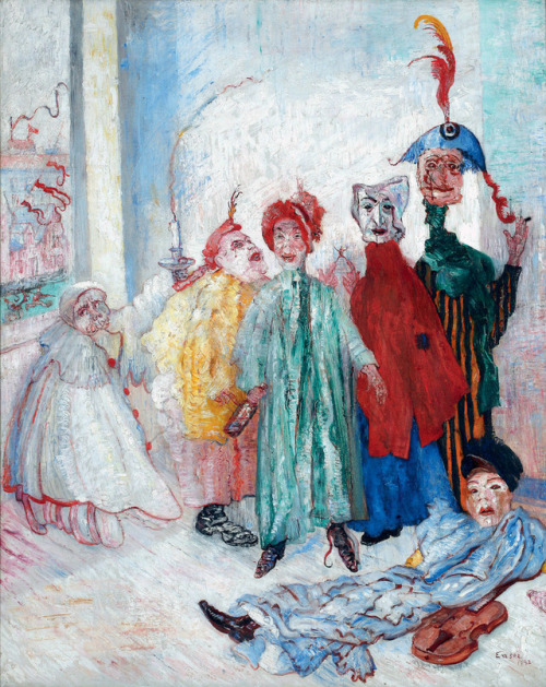 trulyvincent: James Sidney Edouard, Baron Ensor (13 April 1860 – 19 November 1949) was a Belgian pai