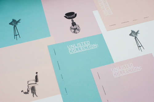 Stunning palette - Unlisted Collection branding by Foreign Policy, Singapore.