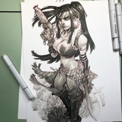 wwprice1:Red Monika by Eric Canete.