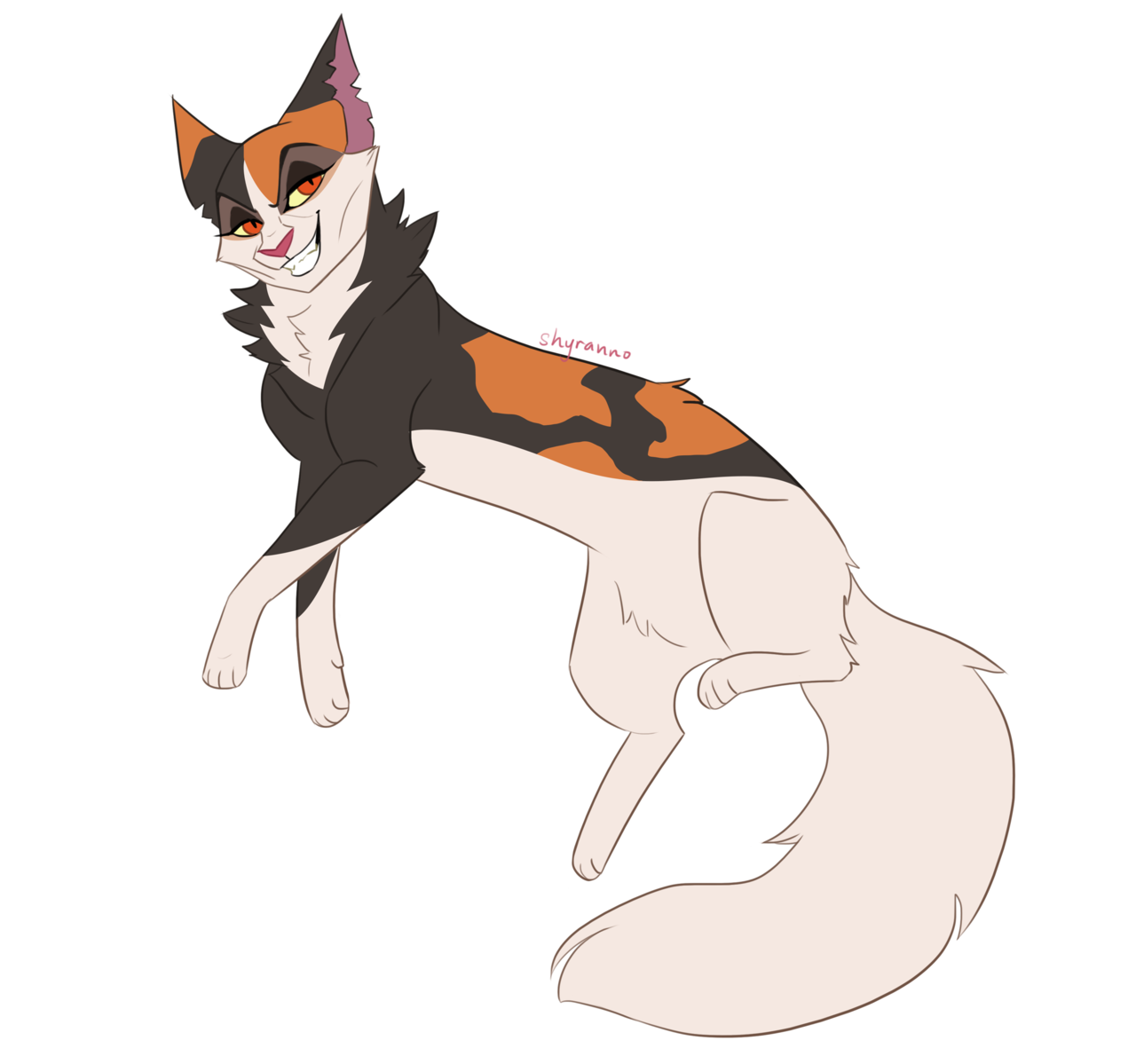 Not very experienced at art but I attempted to do some fan art of  Mapleshade. Got her color and look from the warriors wiki. : r/WarriorCats