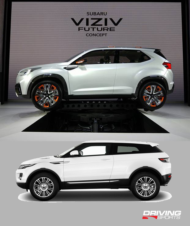 Today at the Tokyo Auto Show, Subaru unveiled a new Viziv concept. We were struck with it’s similarity to another crossover. What do you think?