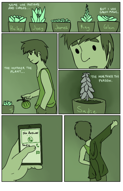 artoftitans: Greenery~ Hey guys I made a comic