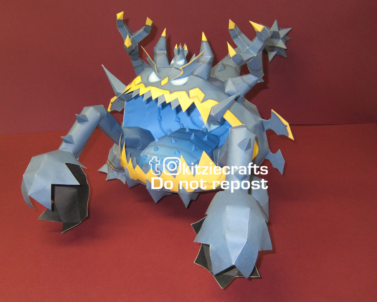 PaperPokés - Pokémon Papercraft: MEGA GENGAR - HAPPY HALLOWEEN!