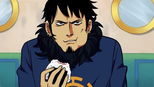 muchinery:  one piece screenshot redrawlookat him hes so done with their shitI kinda messed up imsorry