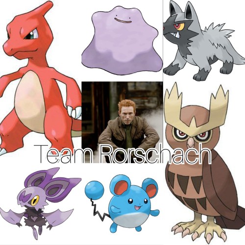Hiiiiiii!! Could You Make Pokemon Teams For Rorschach And/OR Daniel/Nite Owl From Watchmen? I Feel Like