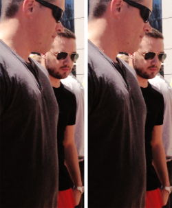paycero:  Liam at his hotel in Madrid (11.07.2014)