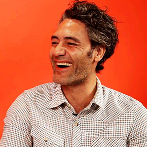 arthursweasley:random gifs of Taika Waititi [4/?]