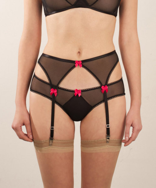 decadentandwilde:  Elle garter belt  - Angela Friedman [x]