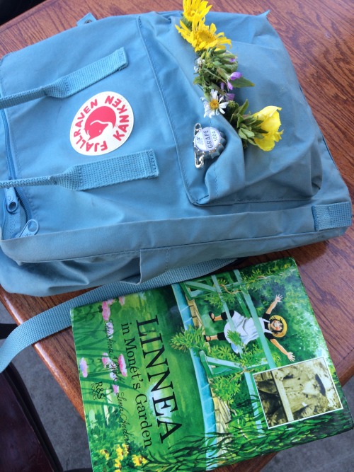 punchinella49:An UP grape soda pin, and a Monet children’s book… whoops, my inner child is showing…