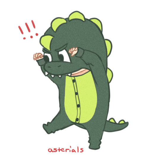 asterials: cute little dino jongdae (۶•̀ᴗ•́)۶ do not edit or reupload