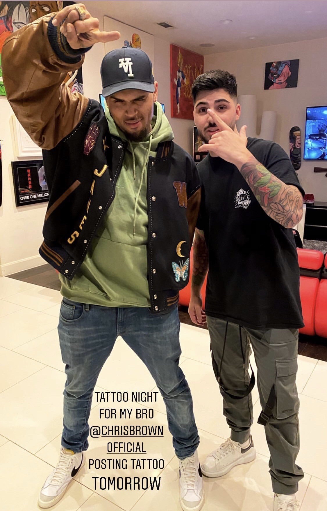 Men's Fashion Flash : Louis Vuitton Varsity Jackets  Chris brown, Chris  brown pictures, Breezy chris brown