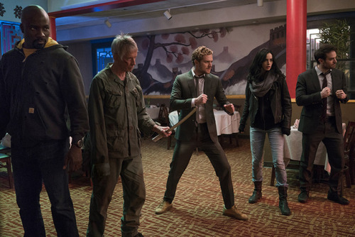 Official promo pictures for the Defenders [x]