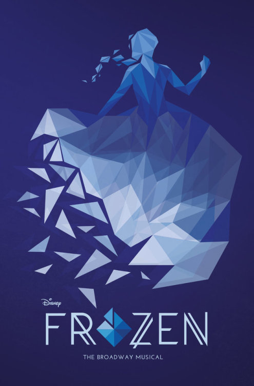 the-wonderful-frozen-fandom - Frozen the Broadway Musical poster...