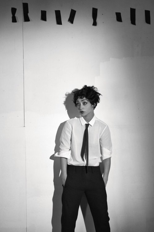 doctornerdington: thepowerofblackwomen: Ruth Negga for AnOther Magazine RUTH NEGGA IN A SUIT STOP TH