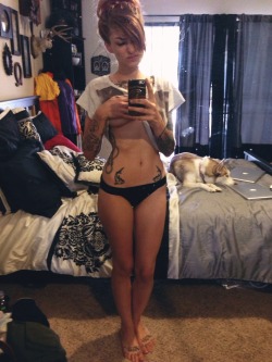 Tristyntothesea:  Stoked I’m Finally Putting Some Weight Back On! 😄 Being Sick