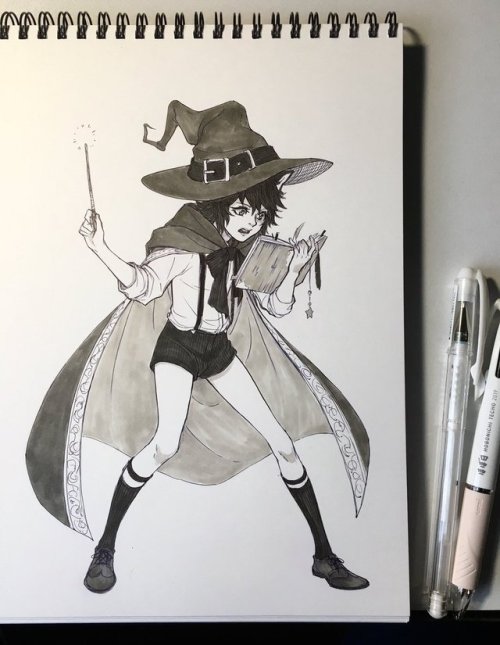 whispyart:Some inktobers ♥