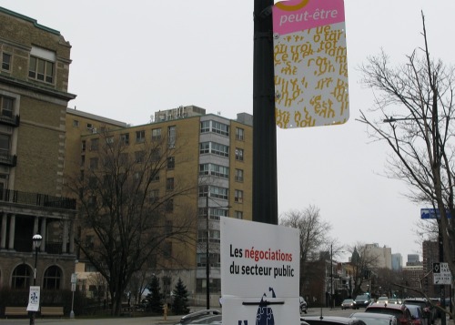 10h88 sur Ontario coin Cartier, sur Malo coin Cartier et sur Shrebrooke en face de l’hôpital près Ch