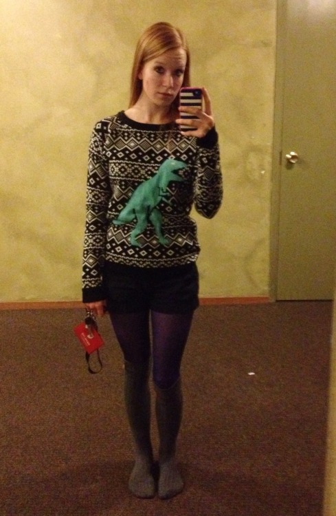 kibblesundbitches:  Taking selfies in the apartment lobby because better light and the. Posting two because I can’t decide which one looks better.  Judge me. Idec. I look cute as fuck and I want to share it.