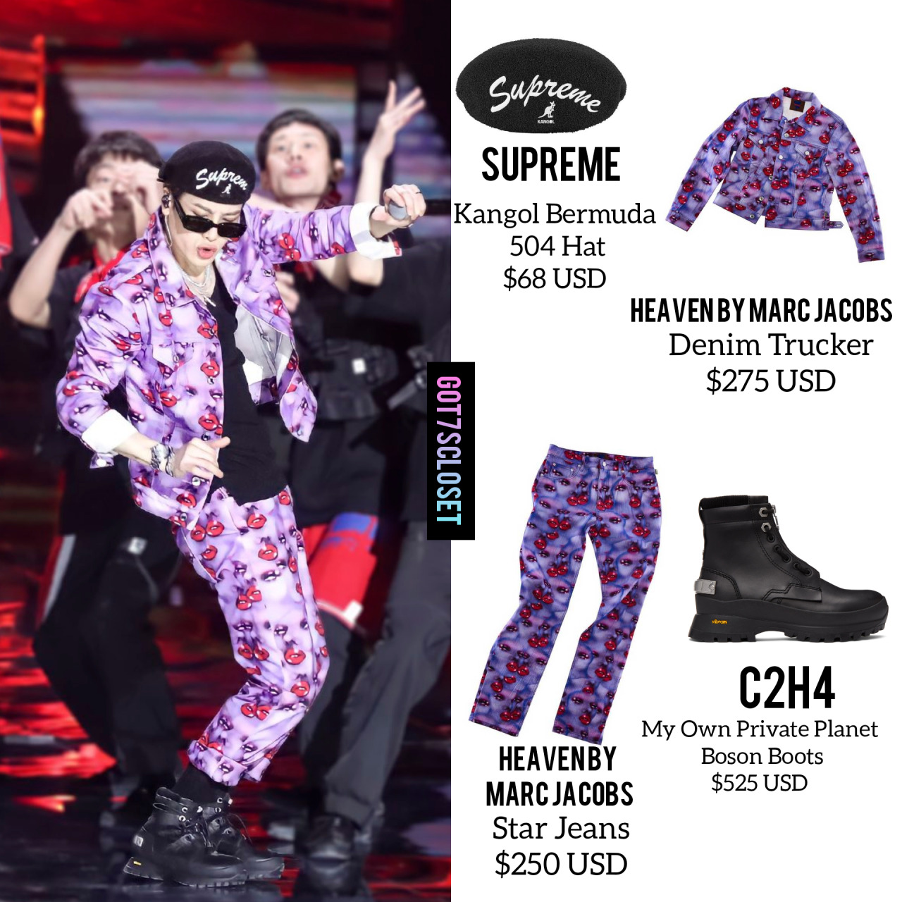 GOT7's Closet — [210612] Jackson - Baidu Chao Gala • SUPREME -...