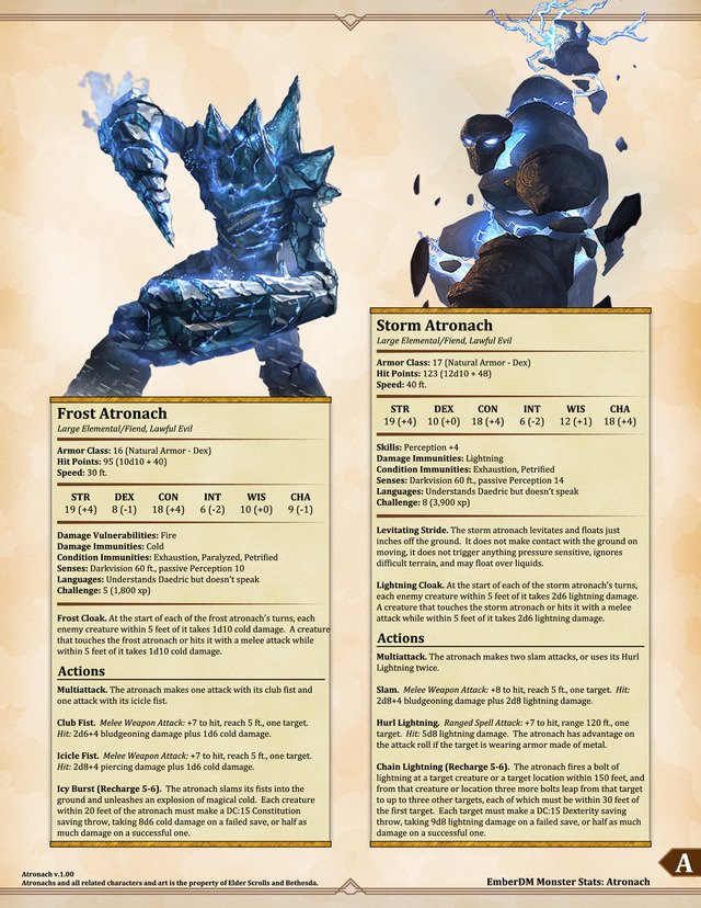d&d 5e monster maker