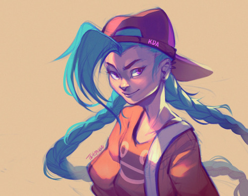 Casual Jinx, based off of Sonwooang‘s casual League series