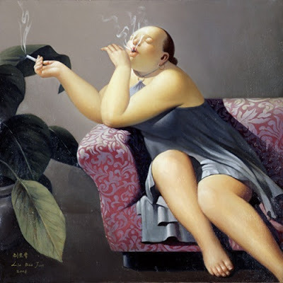yolandart:  Liu Baojun, the contemporary Chinese artist, stands out for his unusual