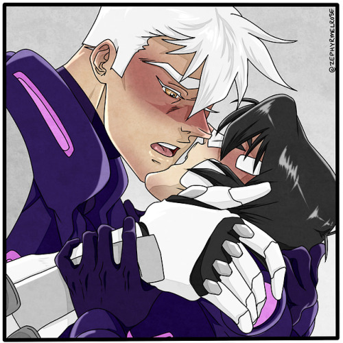 zephyrmelrose: “Almost” - Mini-Panel Comic - Part Six - Sheith (Pining/GalaxyExplorer!AU) (Takes p