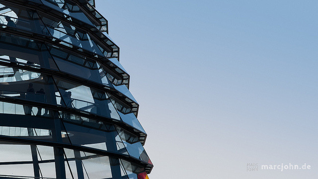 Berlin - Reichstagskuppel on Flickr.
Über Flickr:
© 2014 by Marc Oliver John | marcjohn.de - Alle Rechte vorbehalten, Keine kommerzielle Veröffentlichung ohne Genehmigung - All rights reserved, no commercial publishing without permission.