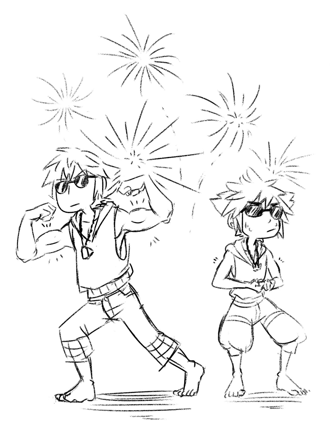 nikutsuneart:  Soriku day stream fun time