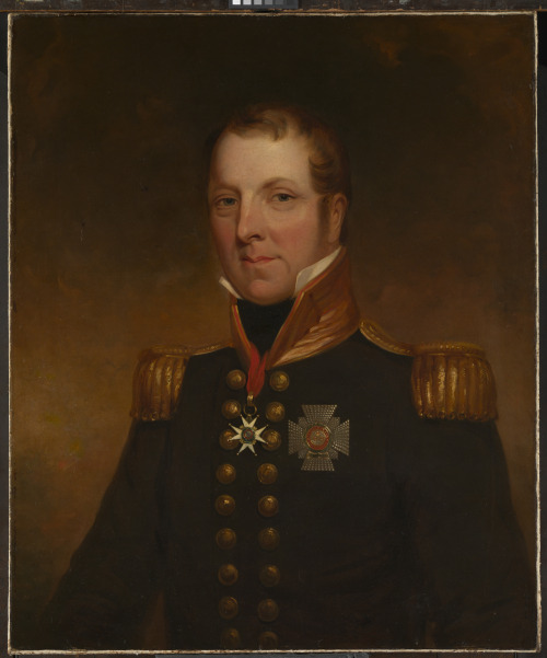 &mdash; Vice-Admiral Sir Edward James Foote- British School (c. 1830s) (RMG)