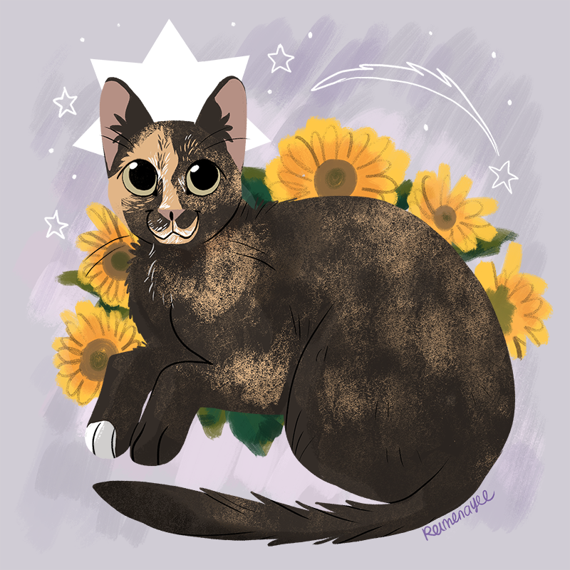 reimenaashelyee:Pet portrait commissions: April and early May