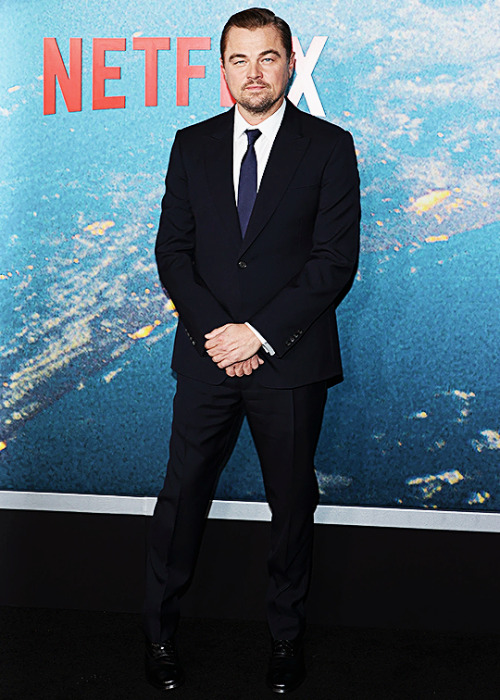 LEONARDO DICAPRIO ━ World Premiere of Netflix&rsquo;s &ldquo;Don&rsquo;t Look Up&rdq