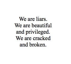 book–quotes:
“E. Lockhart, We Were Liars
”