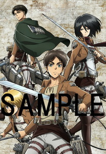 With preorders of the 1st SnK compilation