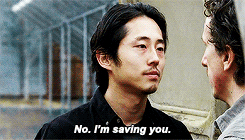 thewalkinggifs:Nicholas. Don’t talk, just listen. Those four people you lost on