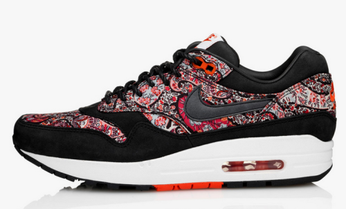 goodstockclothing:Nike x Liberty “Bourton” Air Max 1, $194. Available HERE