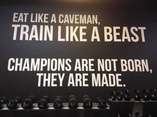 diggin-that-dude:  Train like a Beast 