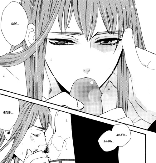 Edi's reading yaoi