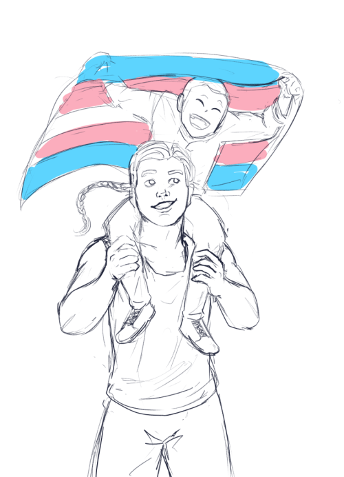 Troubled Odyssey — Abby and Lev said trans rights!